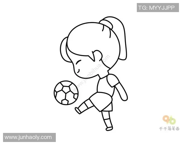 足球明星简笔画创作指南让你轻松描绘偶像的精彩瞬间